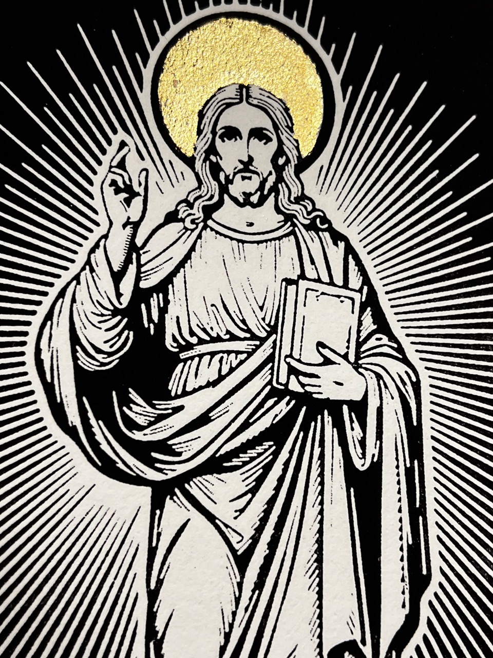 Icône Jésus Christ — vue 3